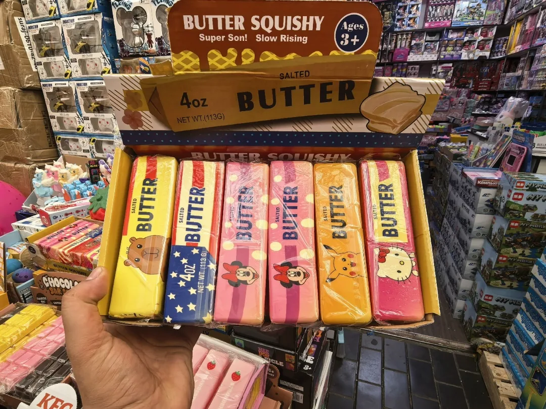 Антистресс масло Butter сквиш цвет-сюрприз — фото 2