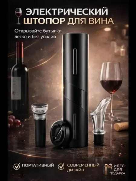Electric Wine Электрический штопор — фото 4