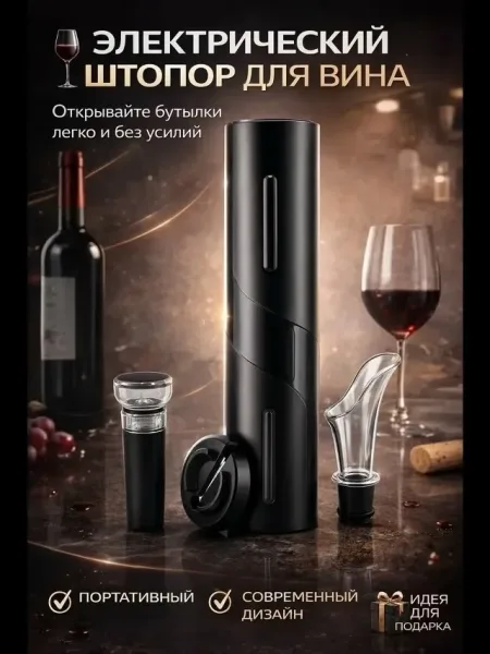 Electric Wine Электрический штопор — фото 9