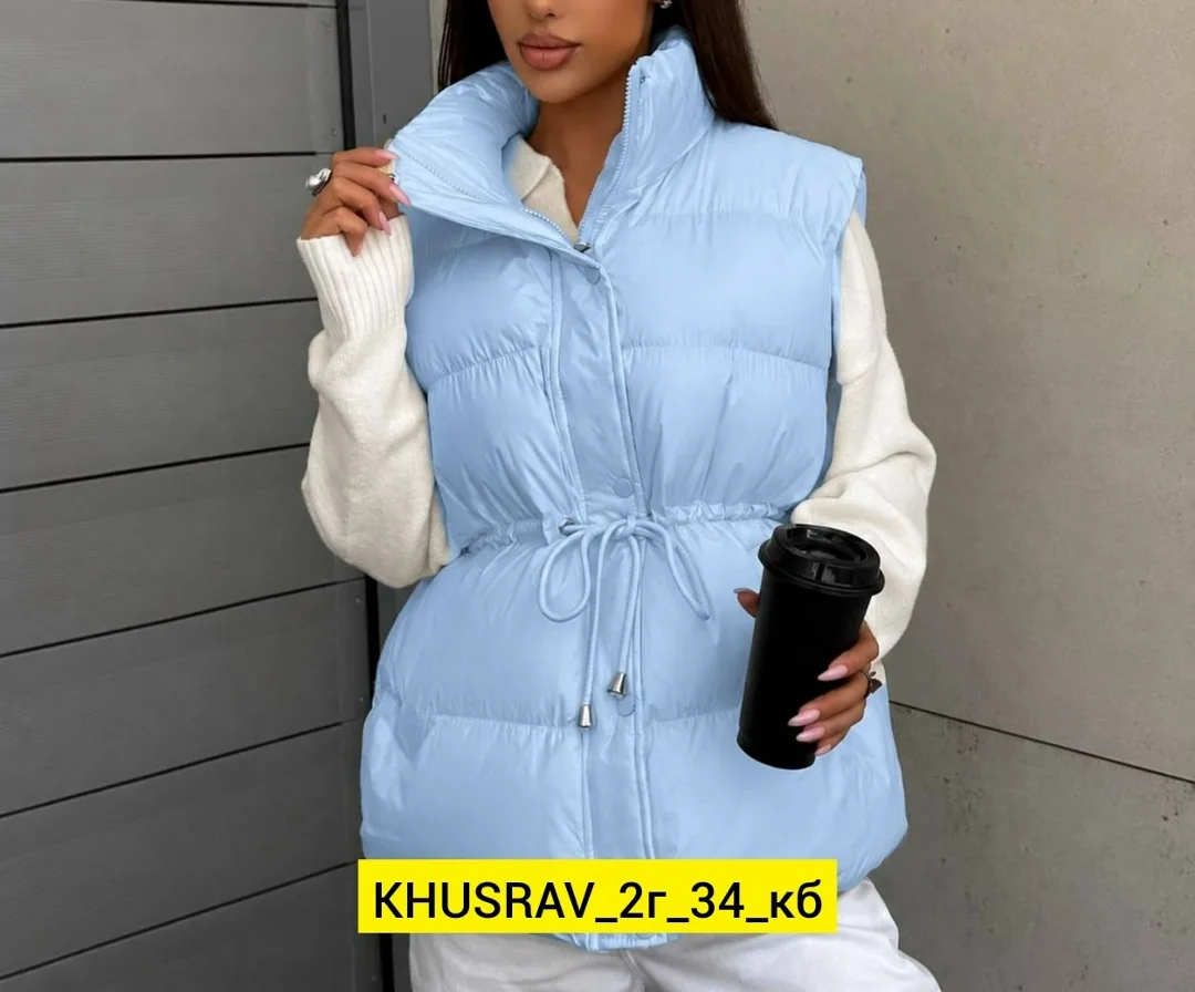 Жилет из ткани — фото 6