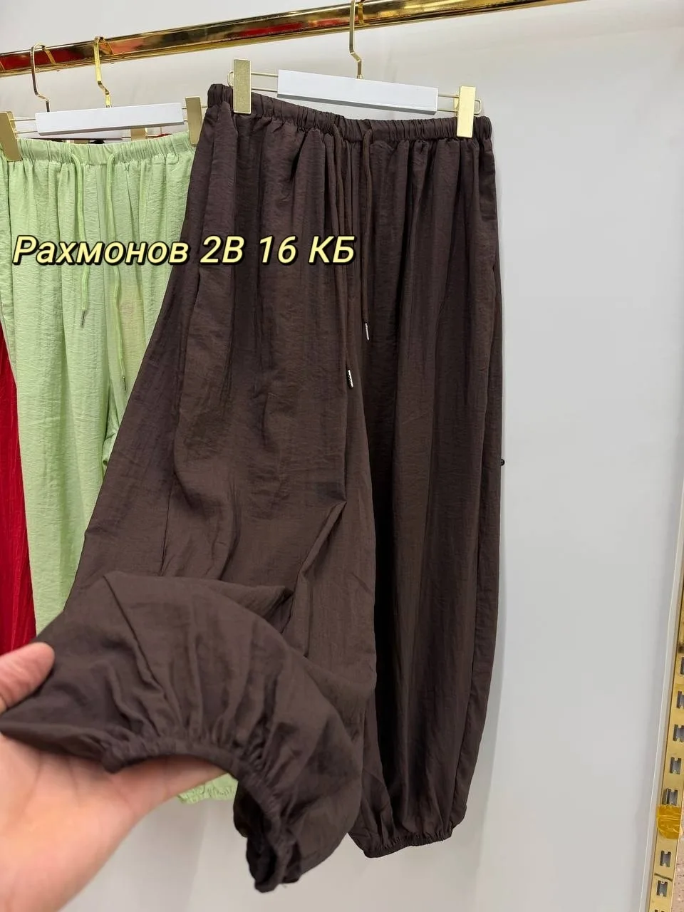 Юбка Штаны, ткань — фото 9