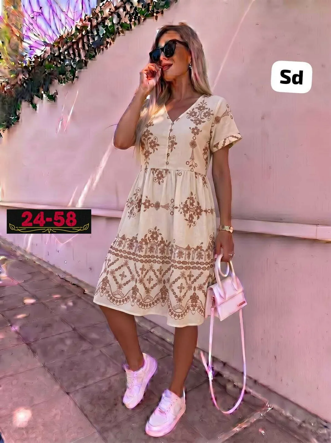 Платье из льна — фото 4