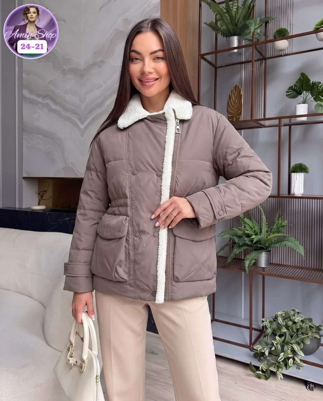 Куртка женская из синтепона — фото 2