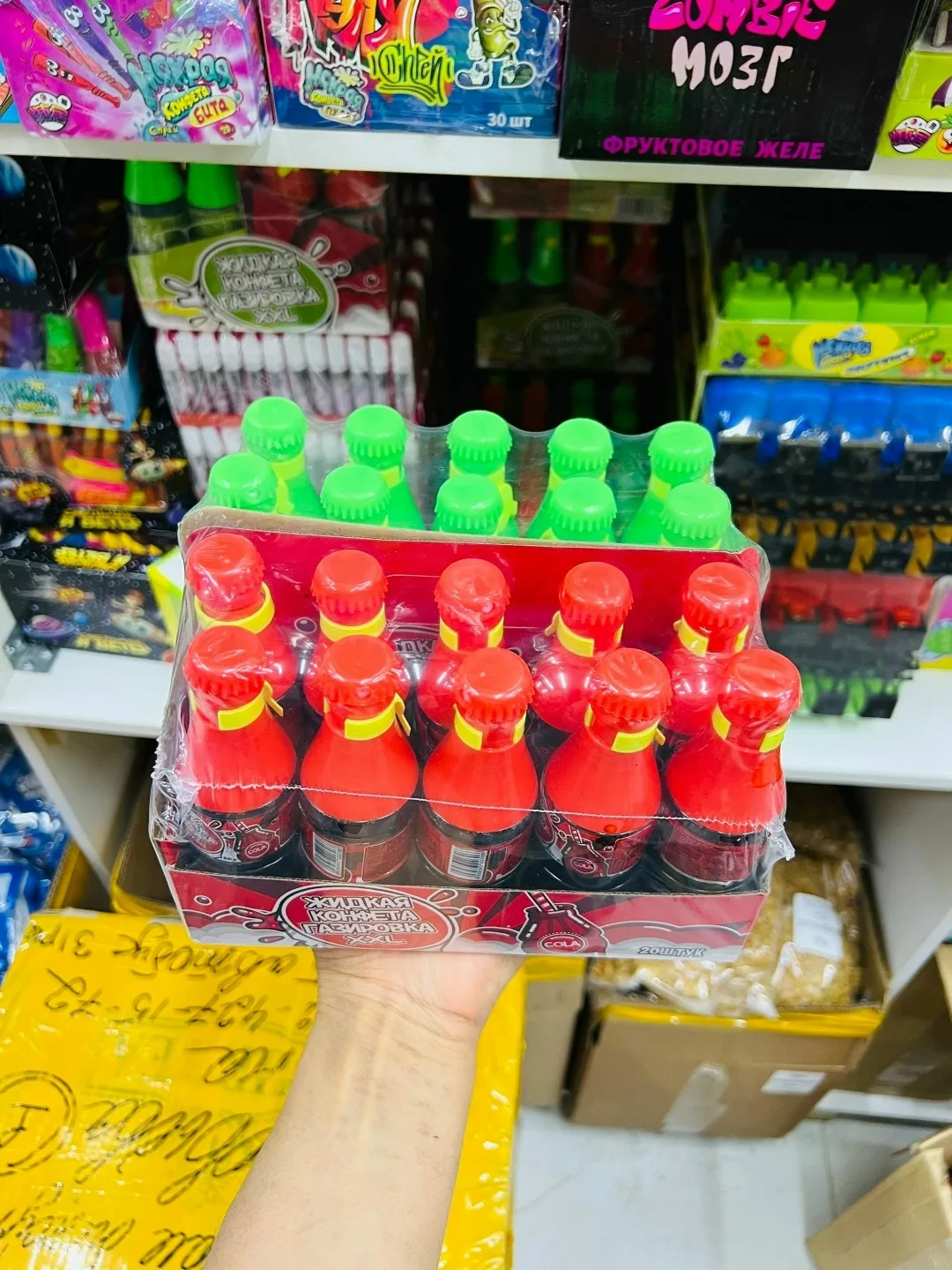 Игрушка Жидкая конфета спрей Газировка XXL — фото 2