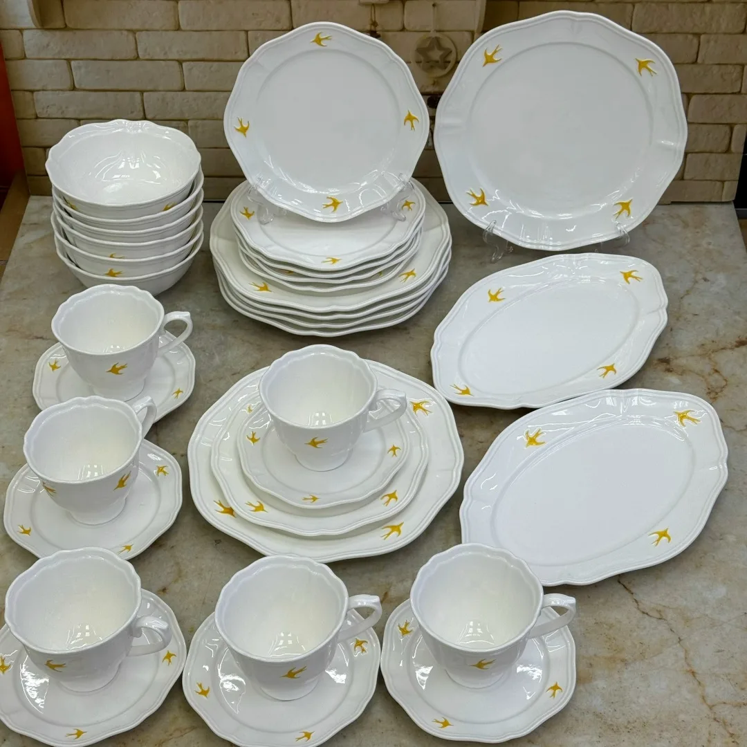 Изготовлены из костяного фарфора, подходят для микроволновки и посудомоечной машины — фото 11