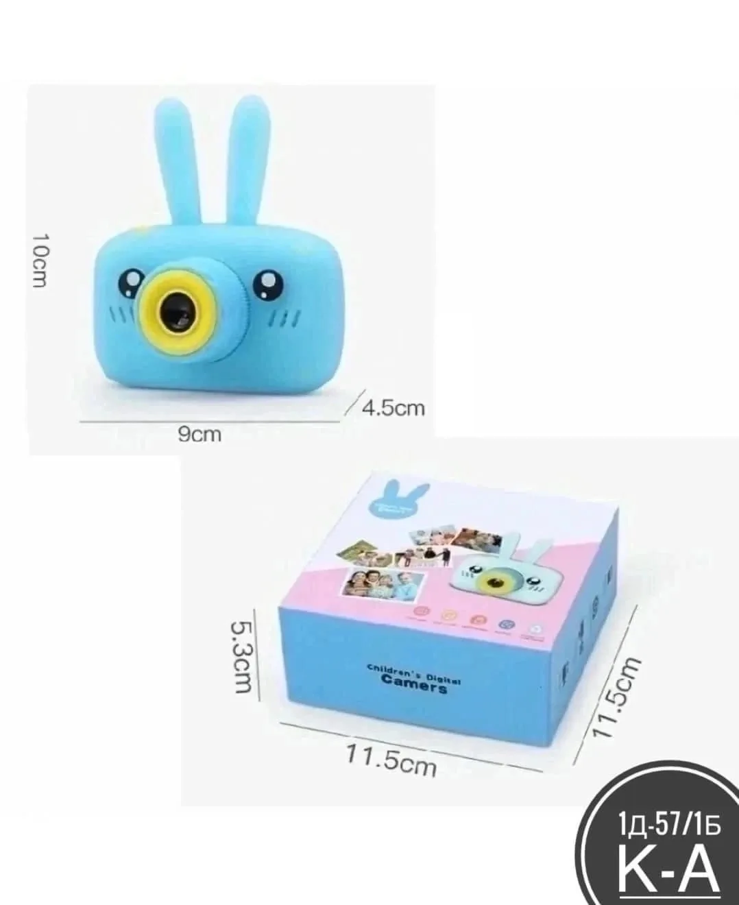 Игрушка Childrens Fun Camera Rabbit Детский цифровой фотоаппарат — фото 2