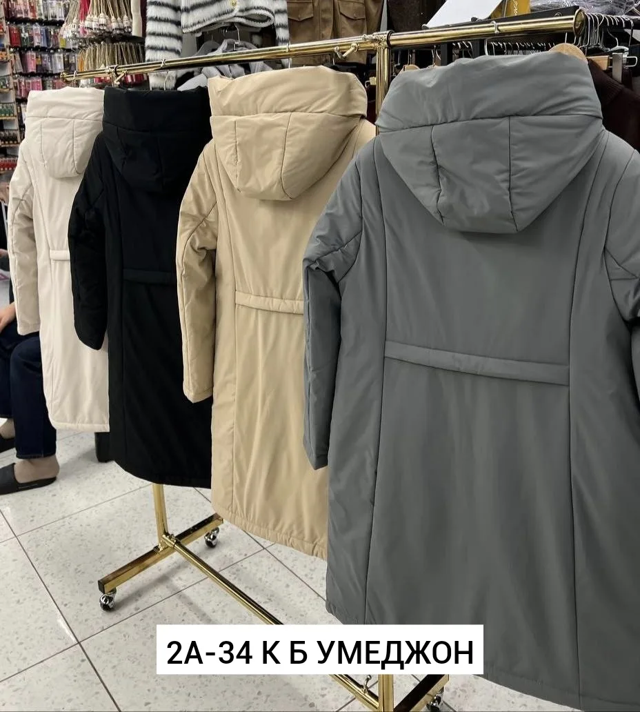 Куртка из ткани с наполнителем из верблюжьей шерсти — фото 6