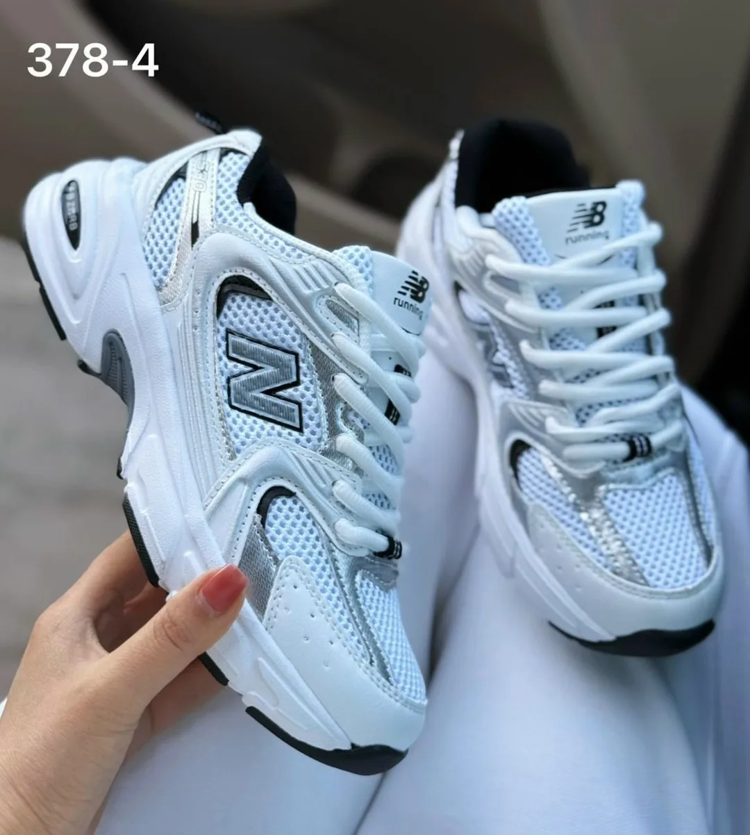 Кроссовки женские New Balance Кроссы, сетка — фото 1