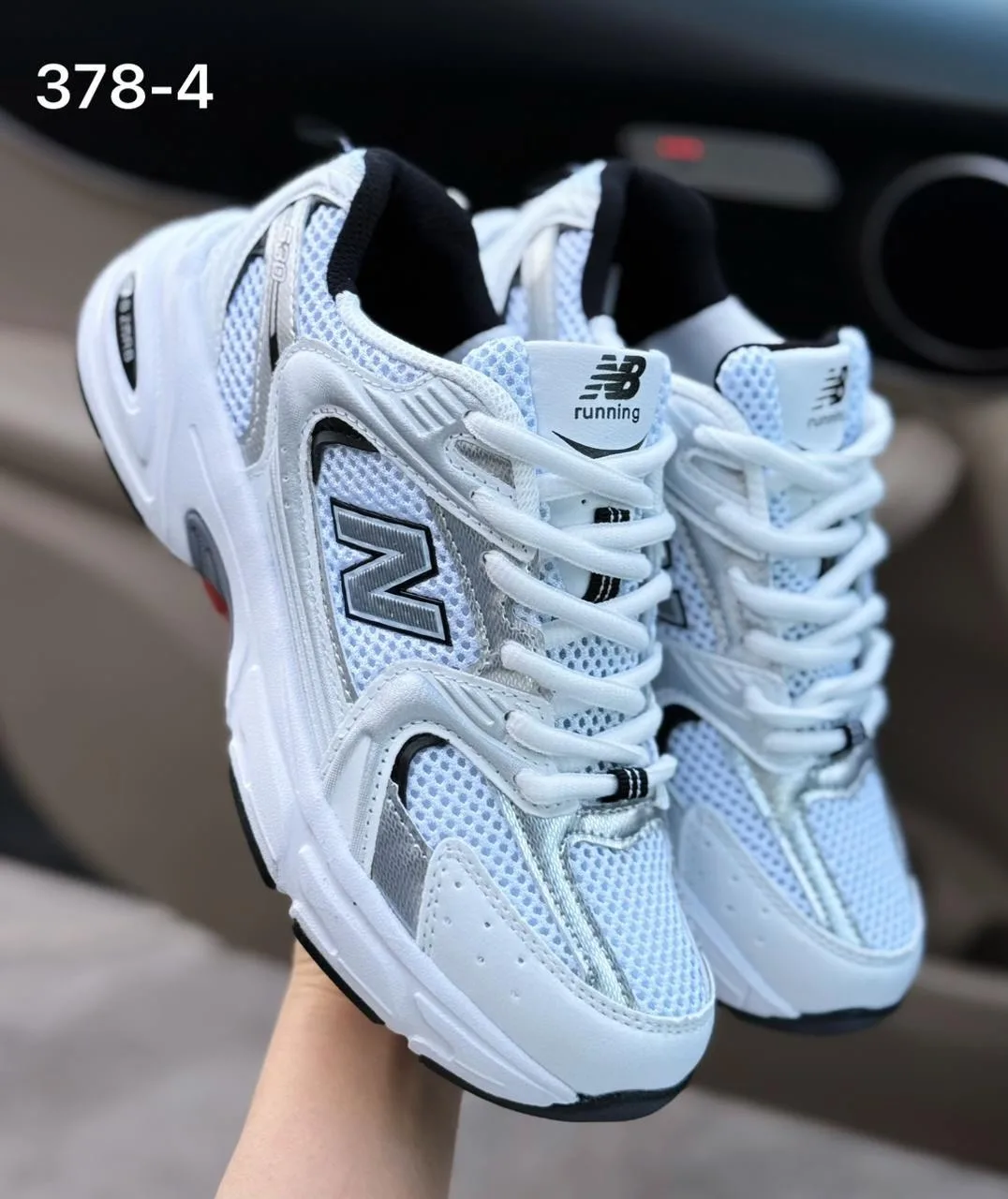 Кроссовки женские New Balance Кроссы, сетка — фото 4