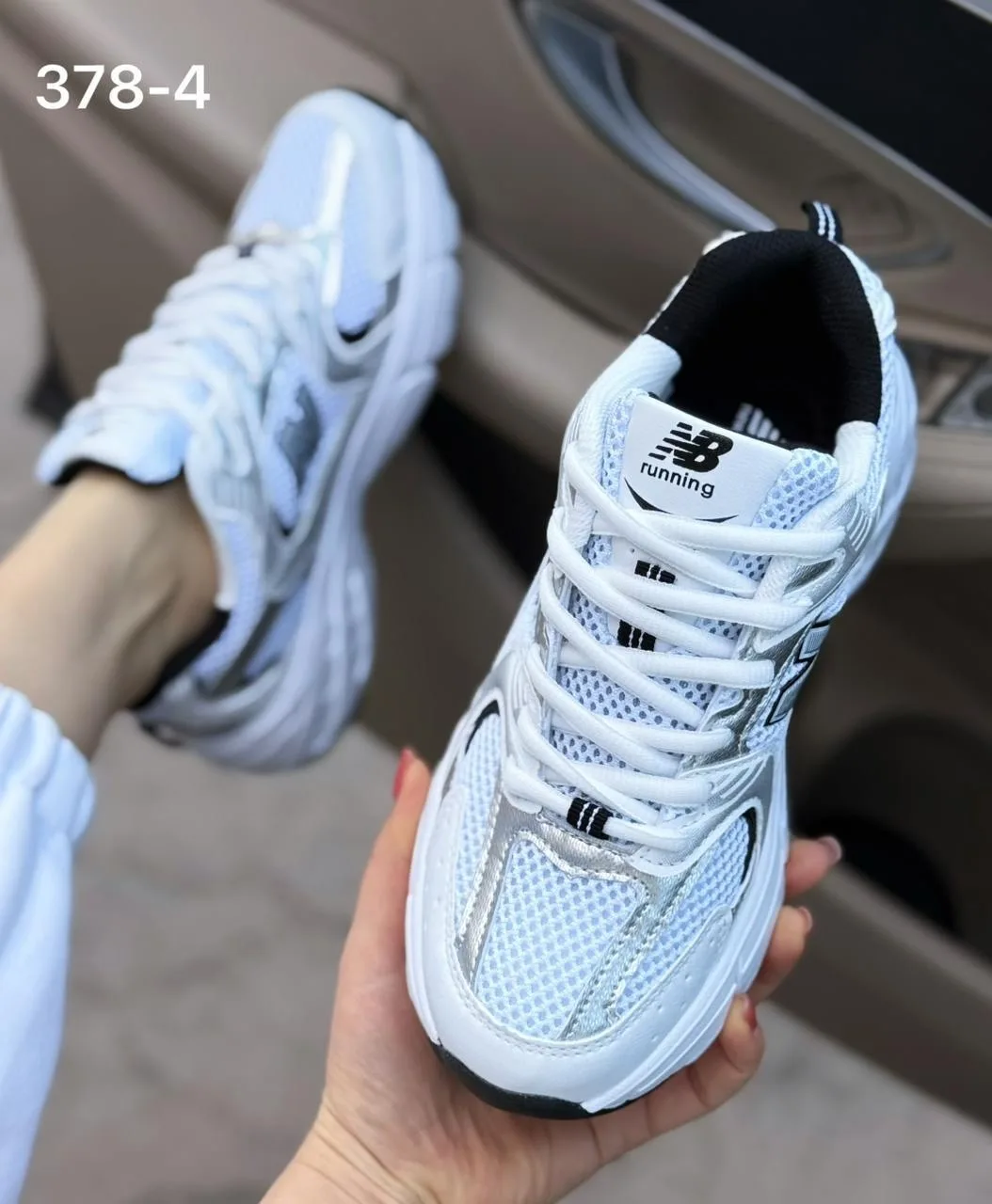 Кроссовки женские New Balance Кроссы, сетка — фото 5