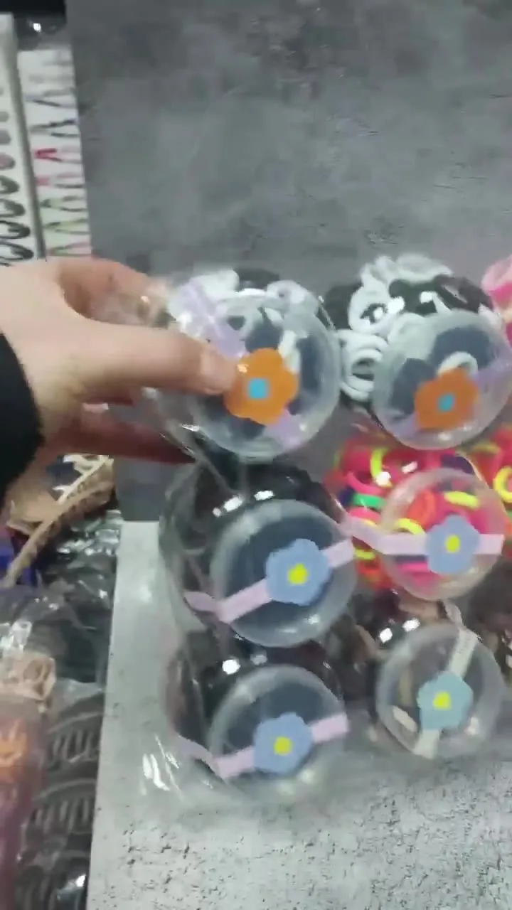 Нейлоновая резинка для волос — видео