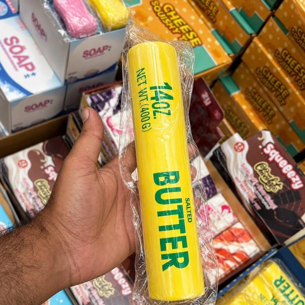 Игрушка Сквиш Масло 14oz большое — фото 2