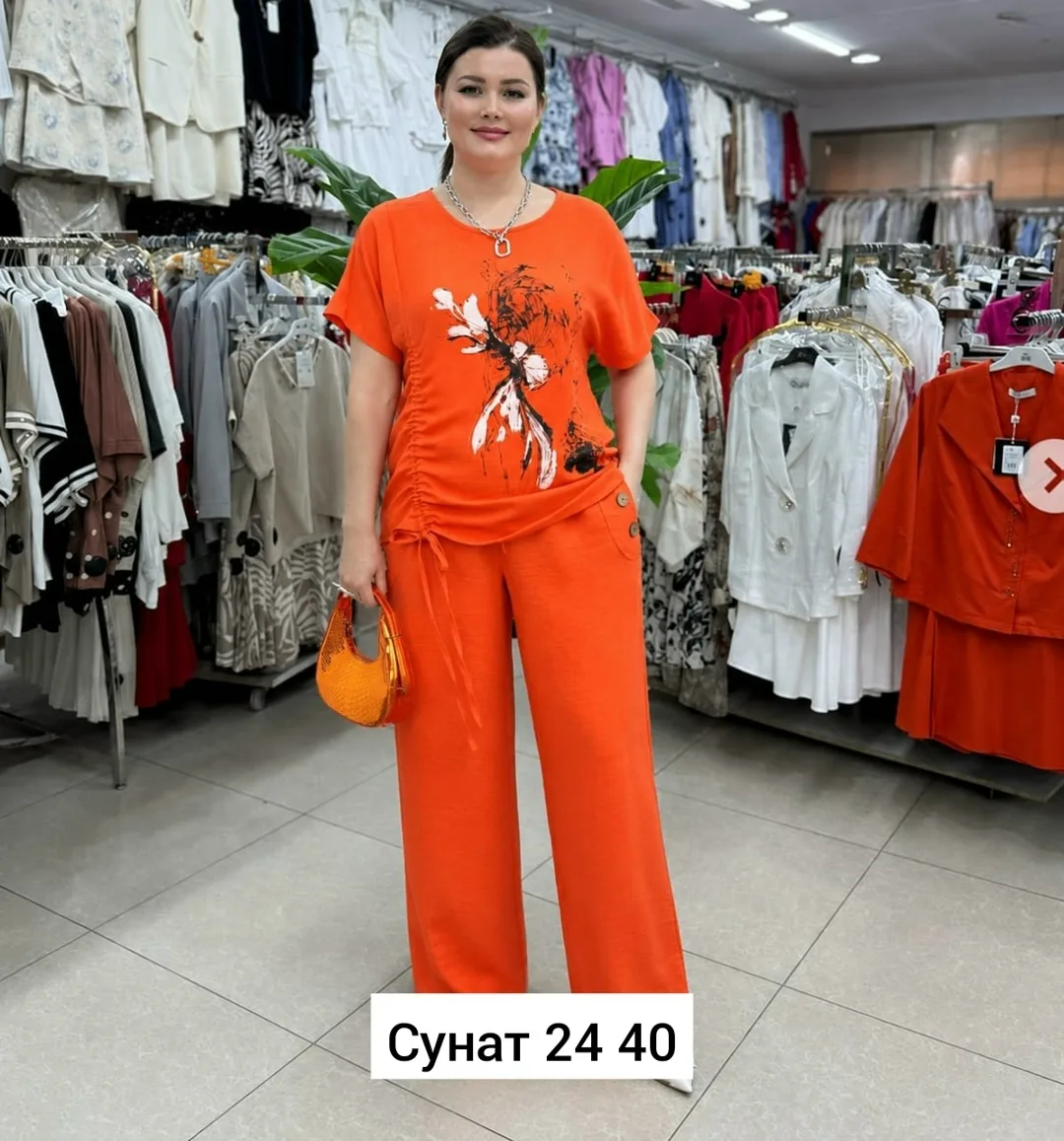 Костюм из льна — фото 4