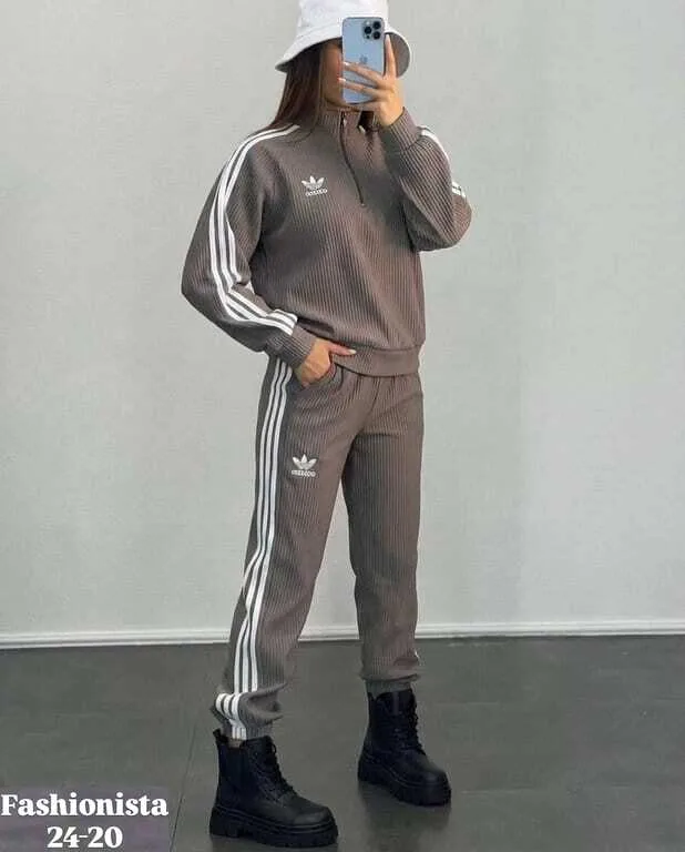 Костюм двойка из ткани лапша — фото 2
