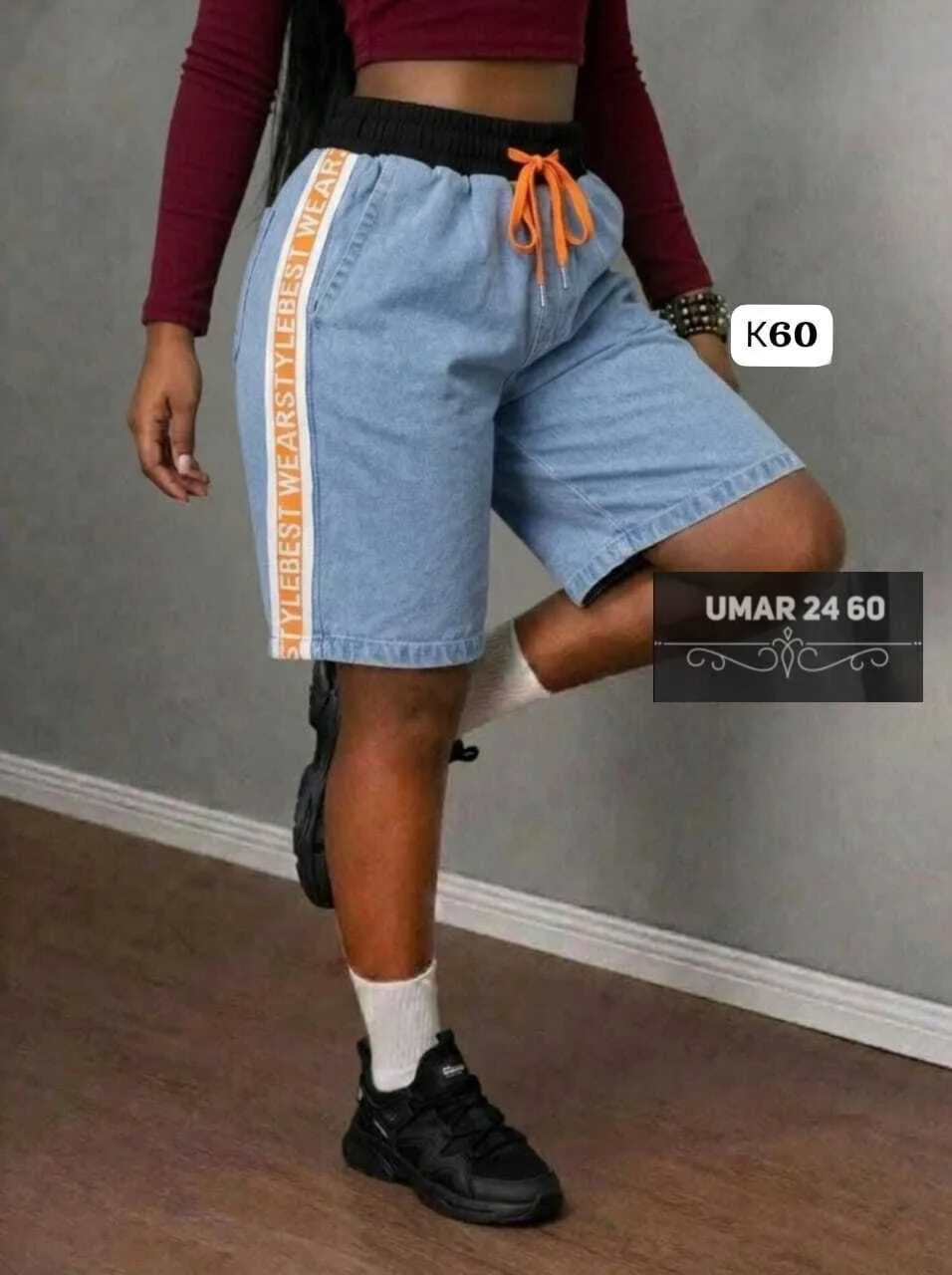 Шорты джинсовые женские — фото 4