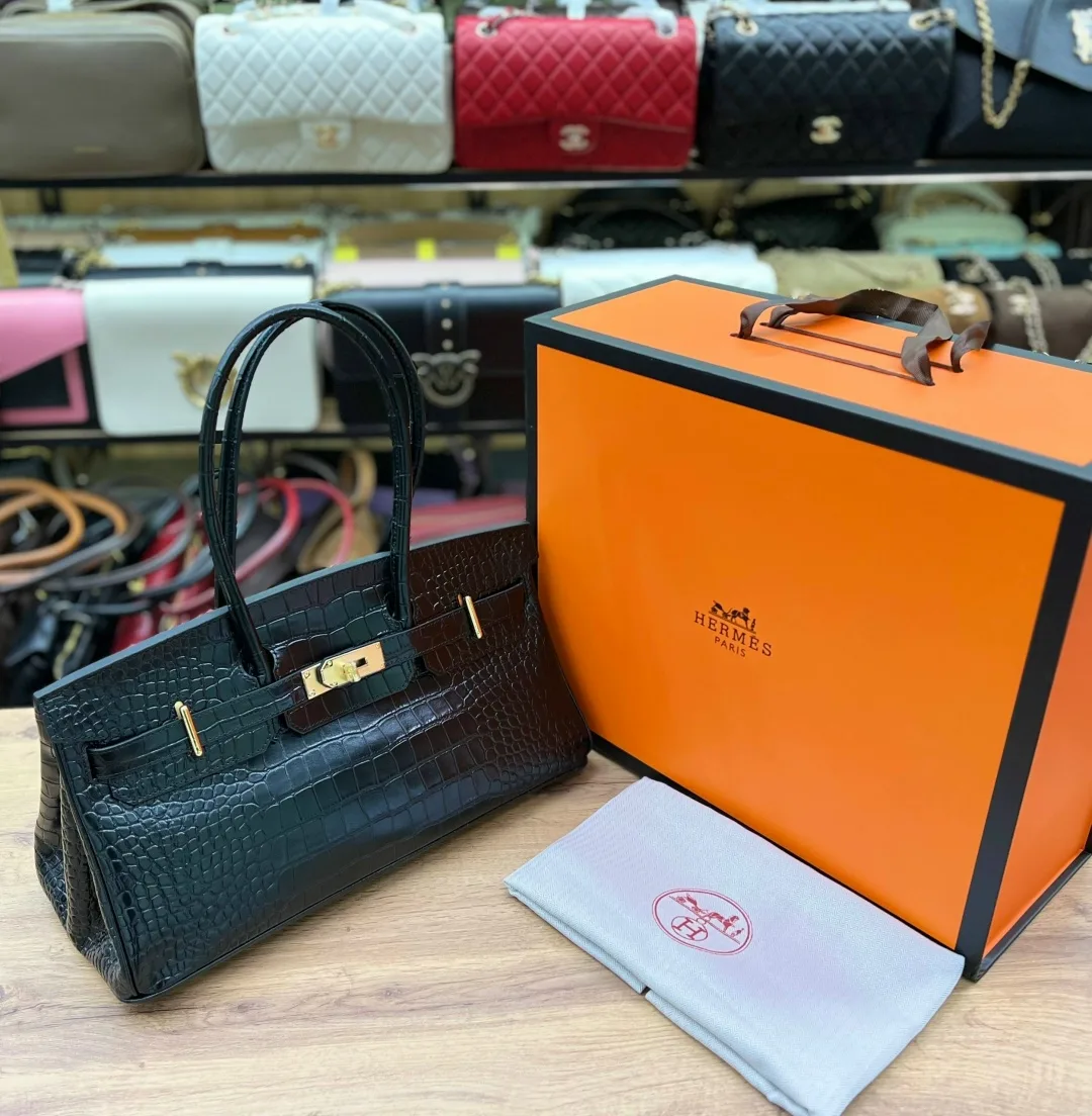 Сумка Hermes натуральная кожа — фото 2