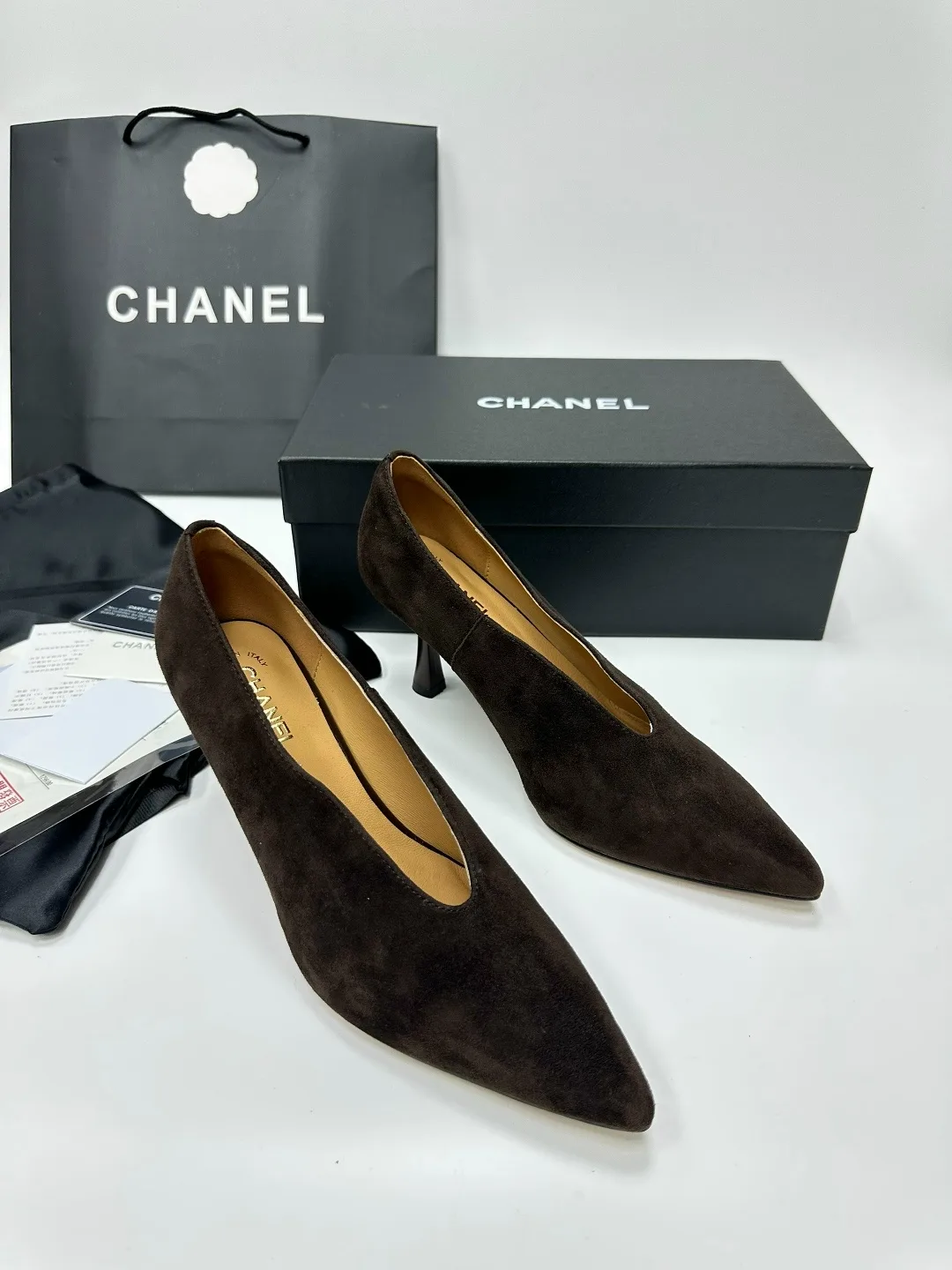Лоферы женские CHANEL, кожа — фото 6