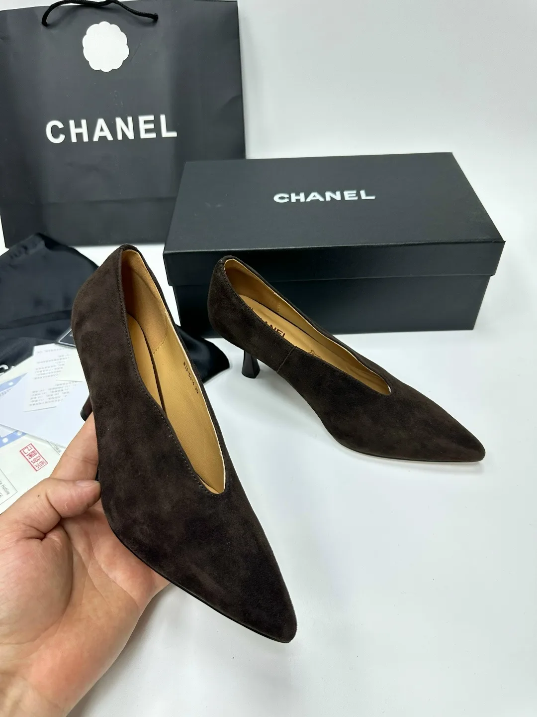 Лоферы женские CHANEL, кожа — фото 7