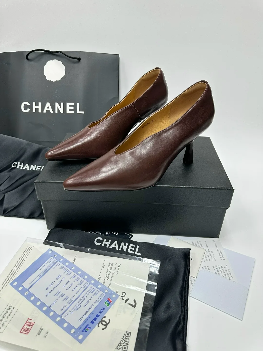 Туфли женские CHANEL, кожа Подкладка: Кожа 100 — фото 5