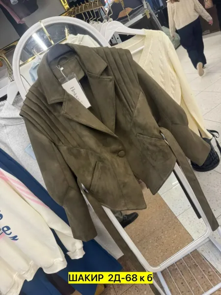 Куртка из замши — фото 6