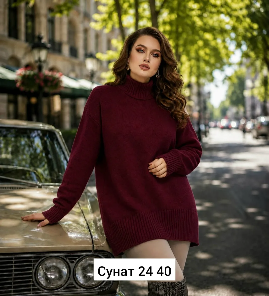 Толстовка из качественного вязаного материала — фото 1