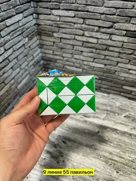 Игрушка-головоломка в виде змейки из пластика — фото 6
