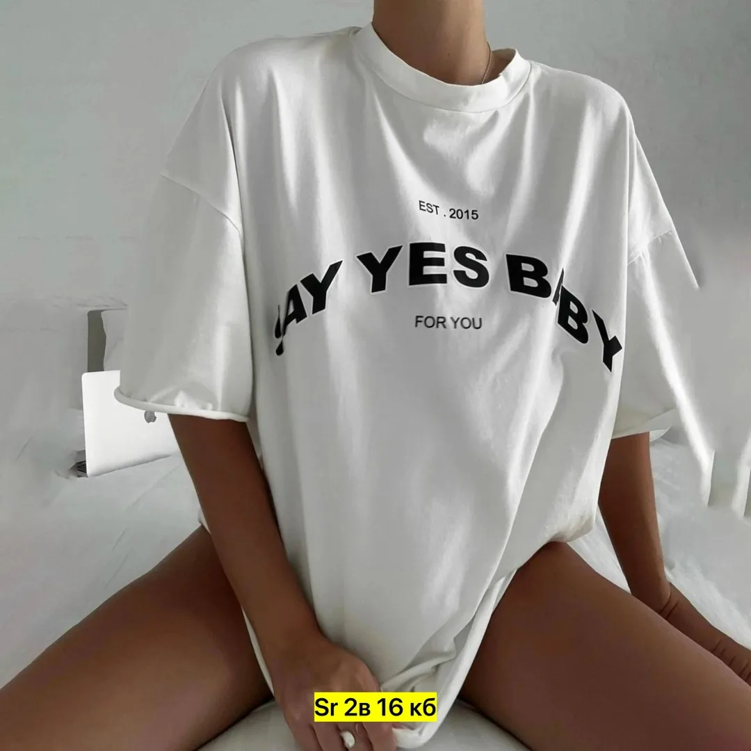 Футболка из натурального хлопка кулирка — фото 4