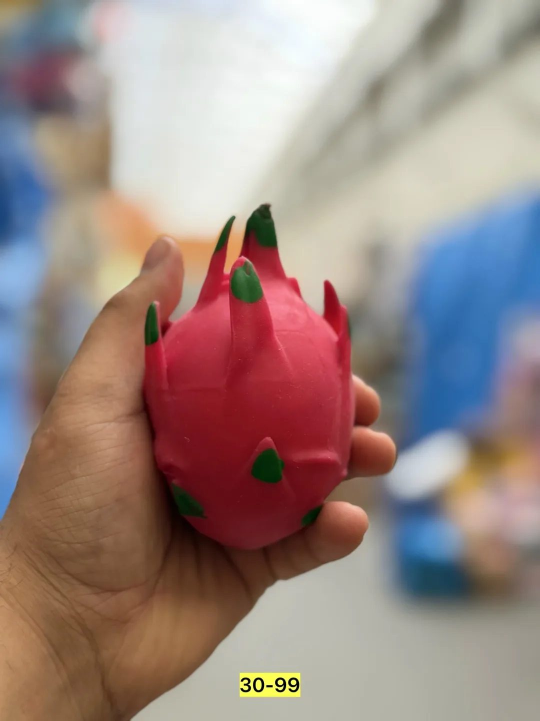 Силиконовая игрушка в виде фруктов для снятия стресса — фото 3