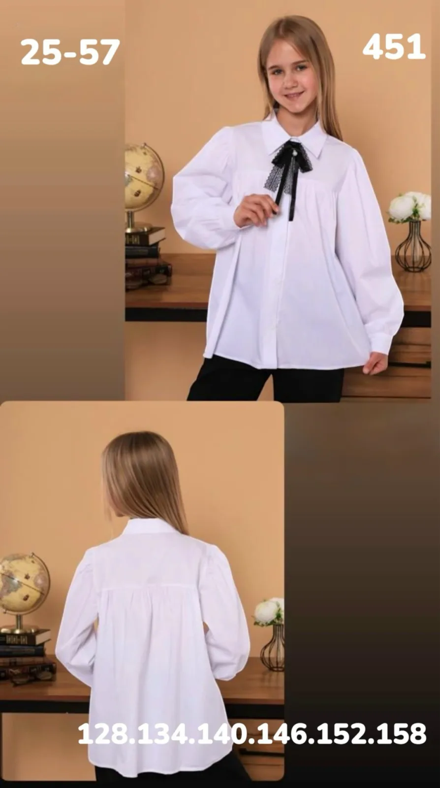 Блузка хлопок — фото 5