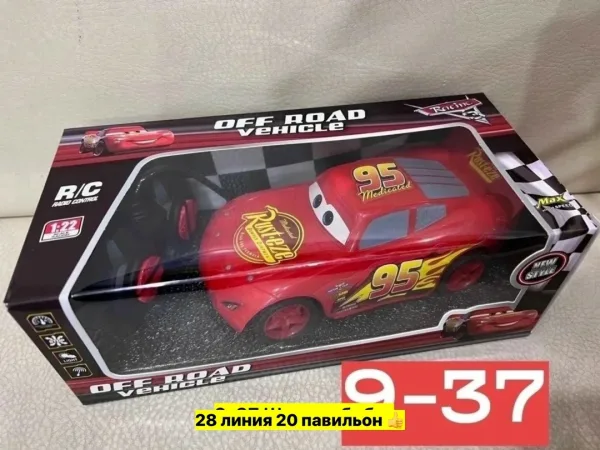 Игрушечная машина на радиоуправлении из пластика — фото 2