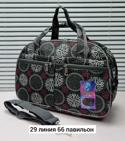 Дорожная сумка из ткани — фото 39