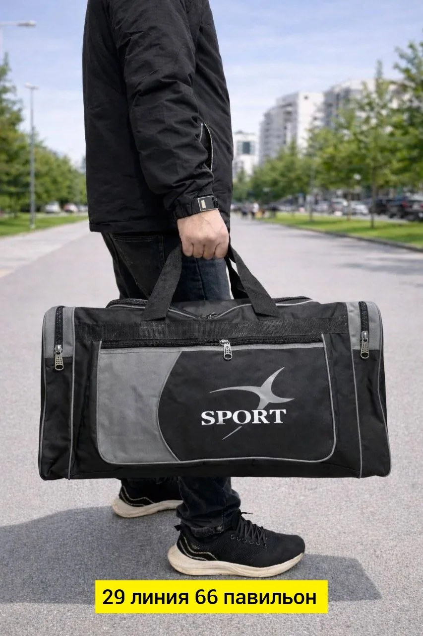 Дорожная сумка из эко-кожи SPORT — фото 2