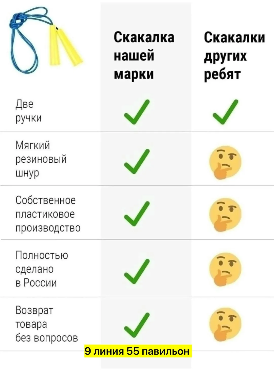 Со скакалочкой скакала, пока вовсе не устала Не подумайте, что я - то скакалочка моя — фото 7