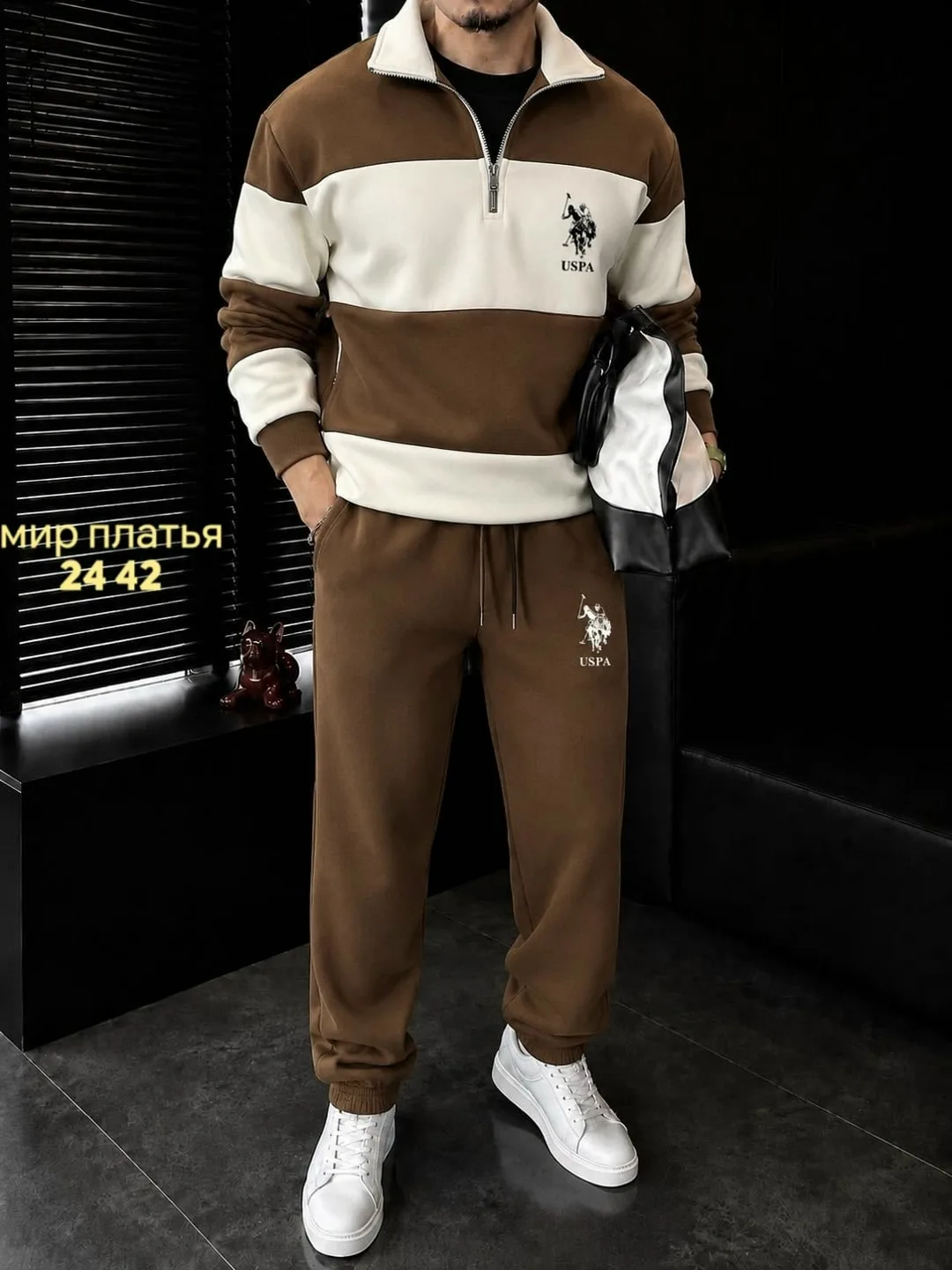 Костюм двойка мужской Polo двухнитка — фото 3