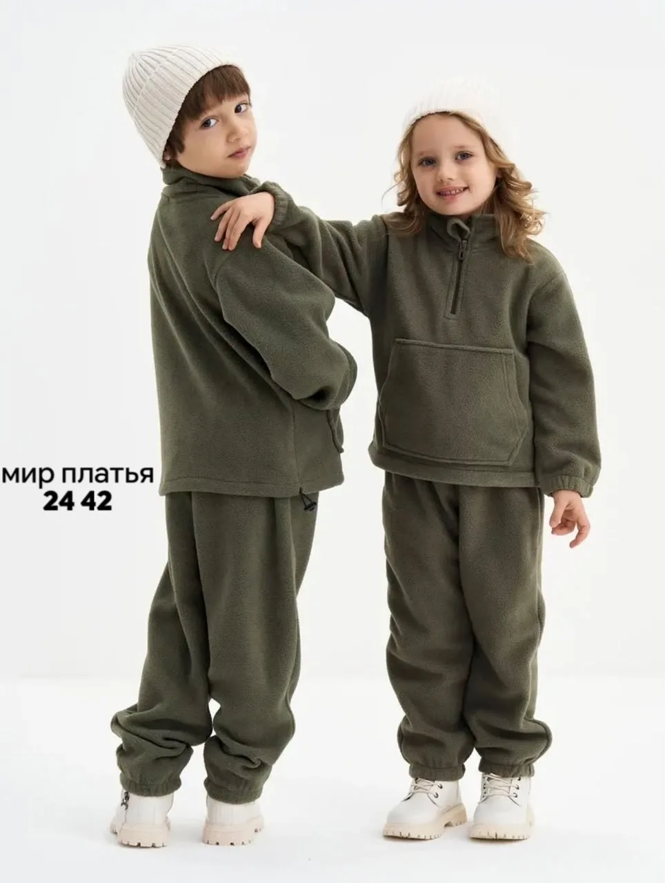 Двухсторонние костюмы с флисовым начёсом — фото 8