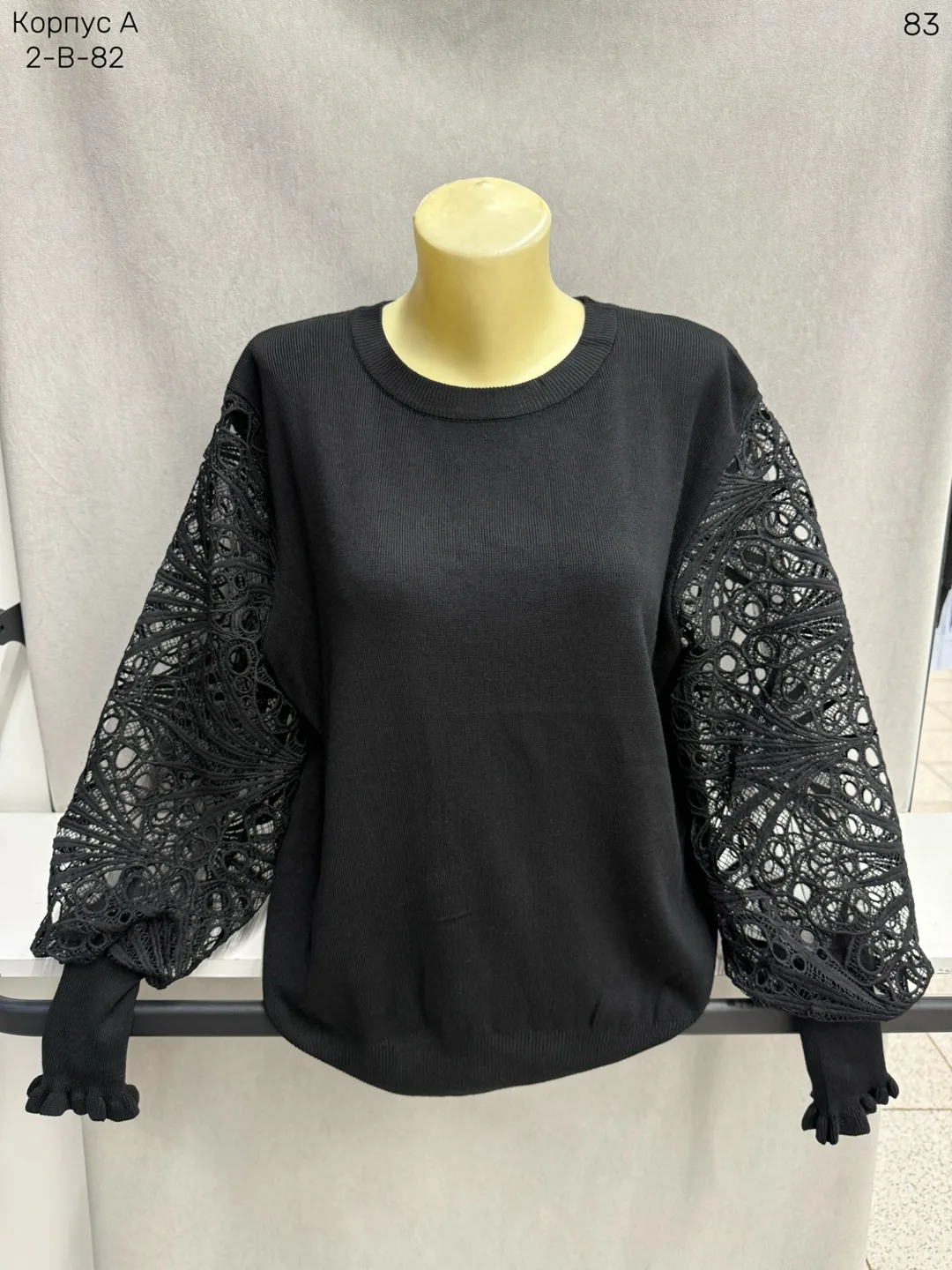 Женский свитер из смесового материала 30 WOOL, 70 POLYESTER — фото 1