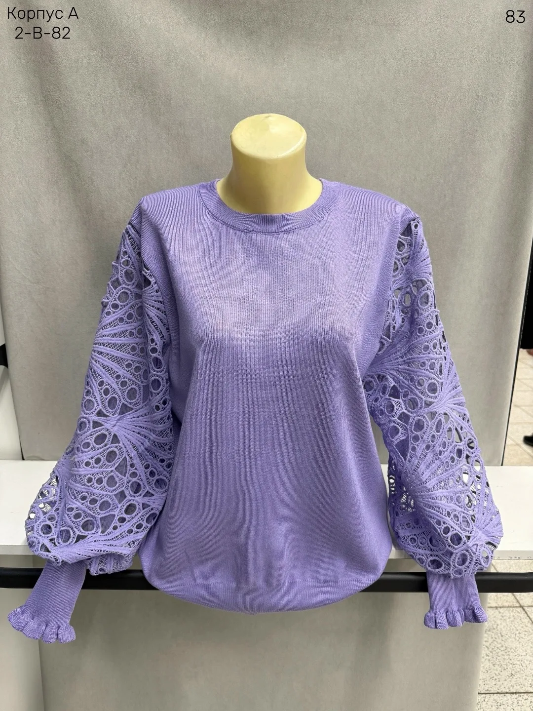 Женский свитер из смесового материала 30 WOOL, 70 POLYESTER — фото 4