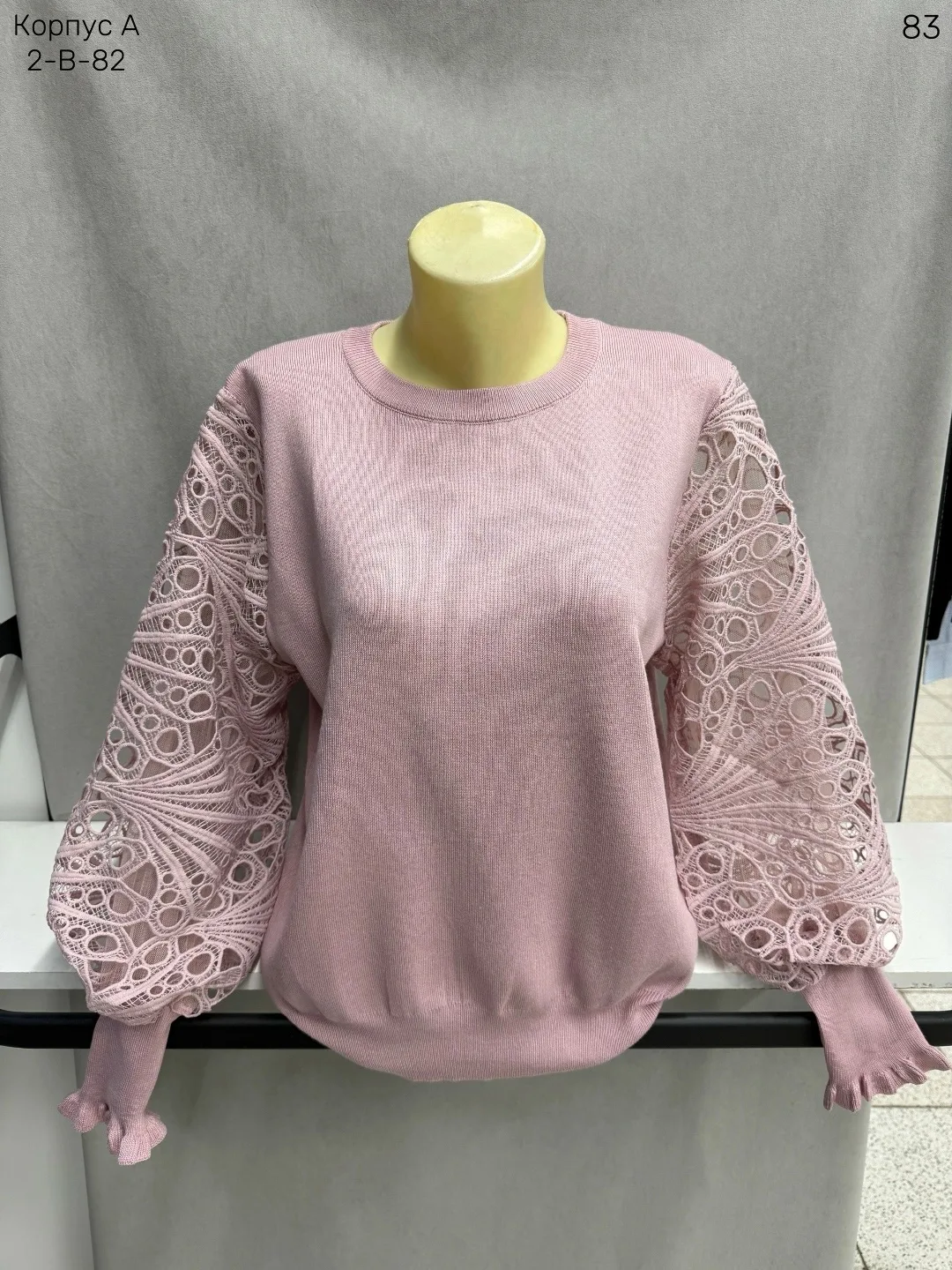 Женский свитер из смесового материала 30 WOOL, 70 POLYESTER — фото 6