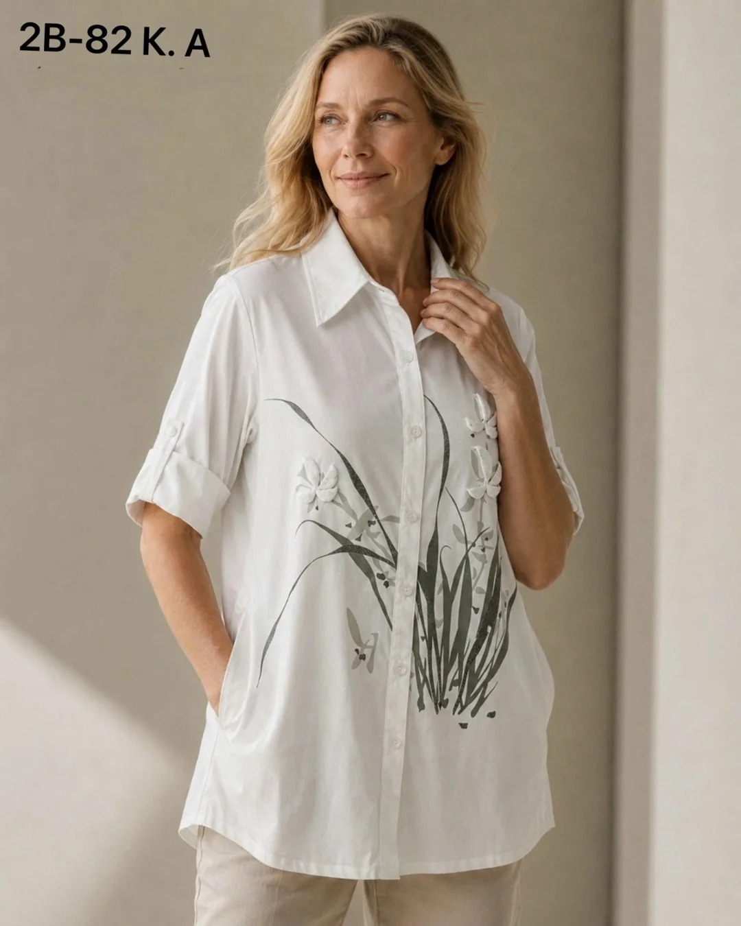 Рубашка хлопок 95 COTTON, 5 POLYESTER