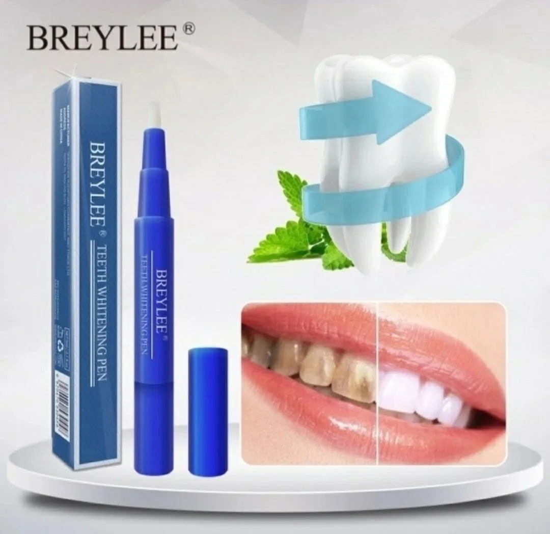 Breylee отбеливающая ручка для чистки зубов сыворотка удаляет пятна зубного налета — фото 3
