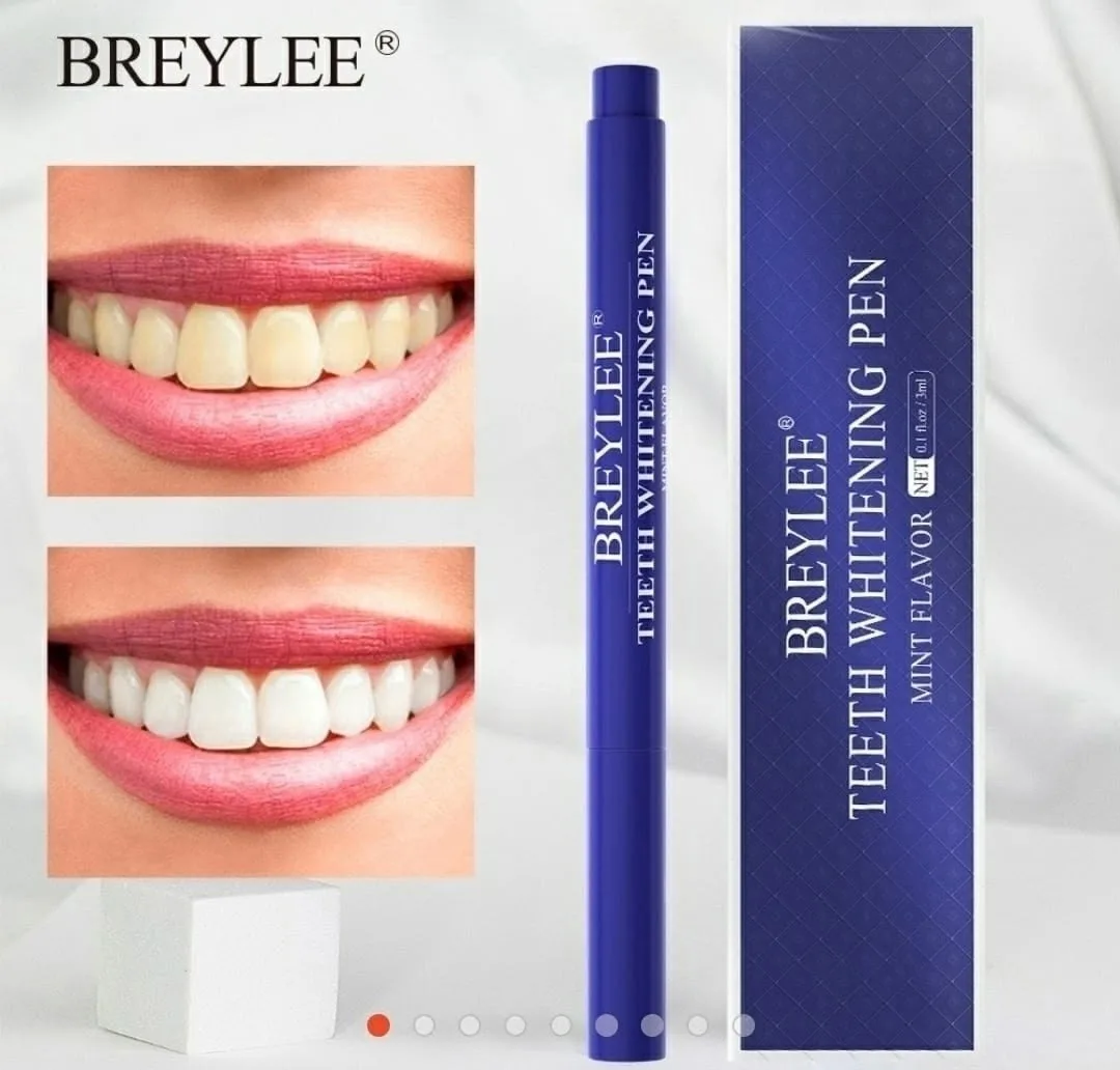 Breylee отбеливающая ручка для чистки зубов сыворотка удаляет пятна зубного налета — фото 20