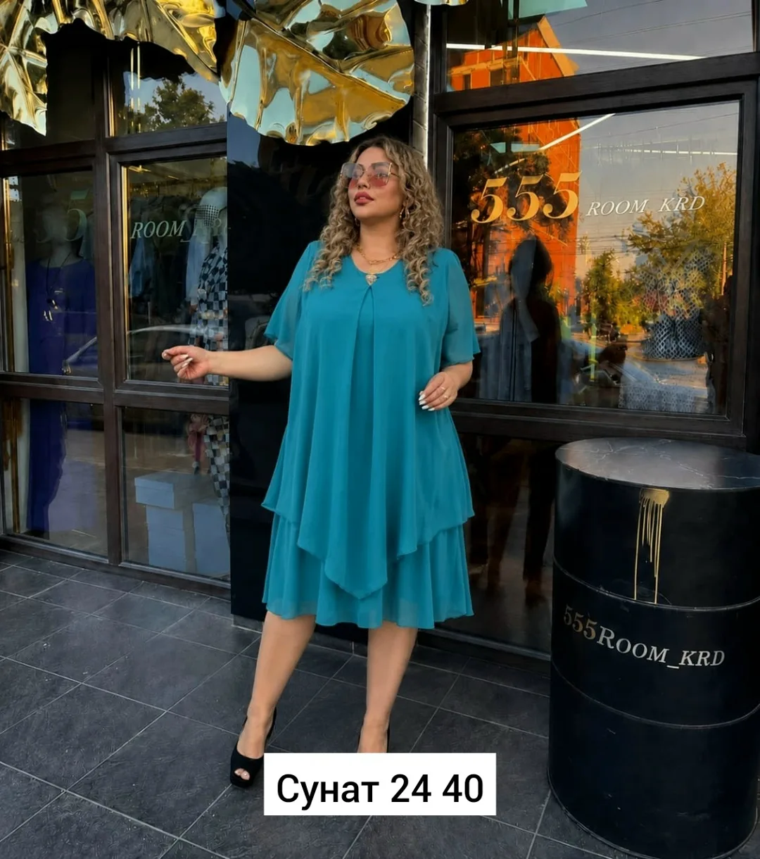 Платье шифон — фото 3
