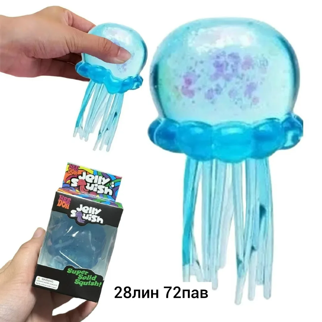Игрушка Needoh Squishy Jellyfish — фото 3