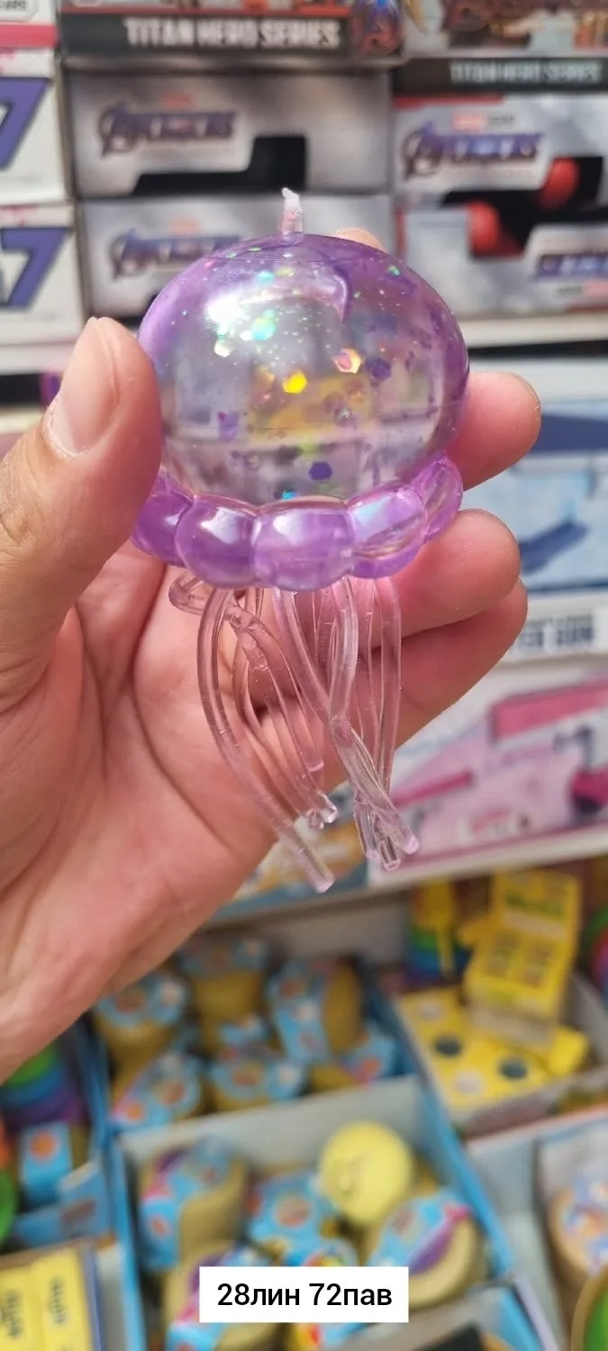 Игрушка Needoh Squishy Jellyfish — фото 4