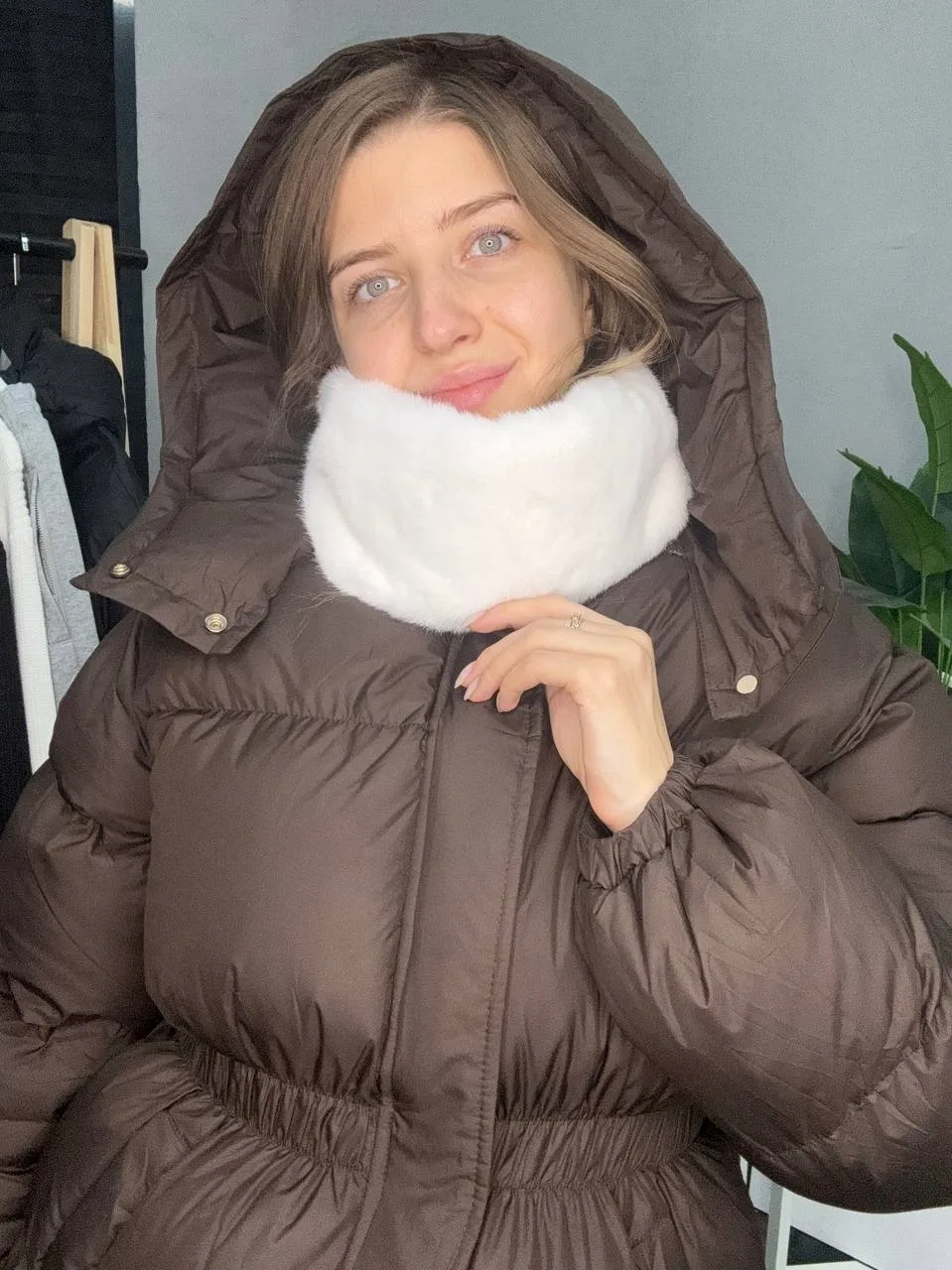 Повязка, искуственный мех — фото 3