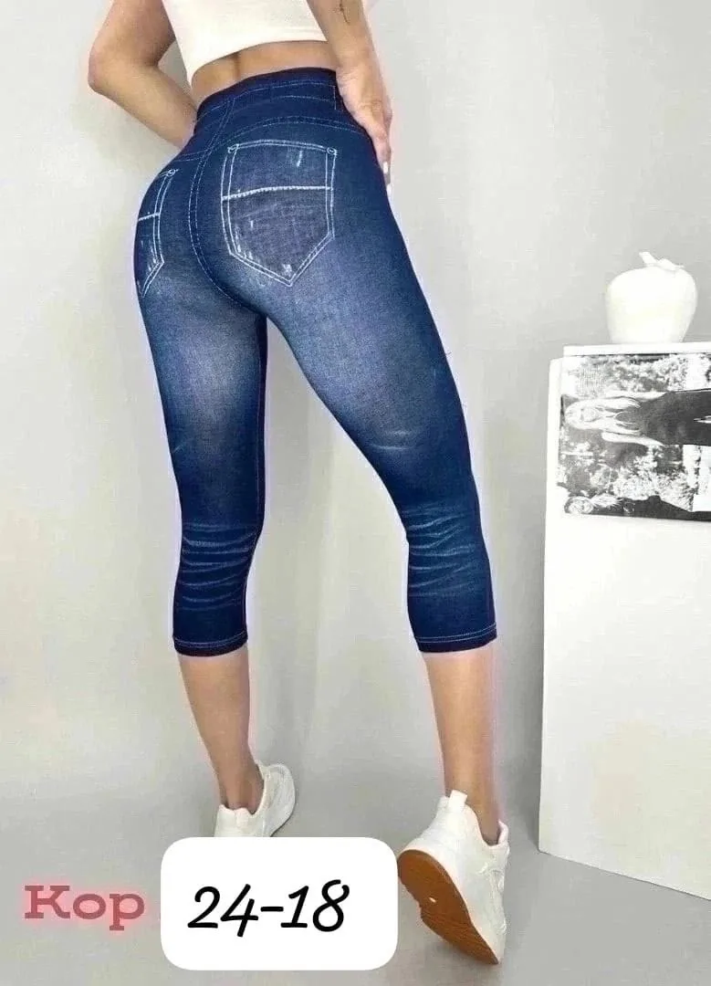 Спортивные капри из натурального хлопка — фото 2