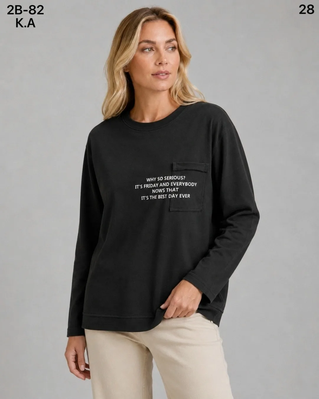Кофта, хлопок 95 COTTON, 5 ELASTANE — фото 4