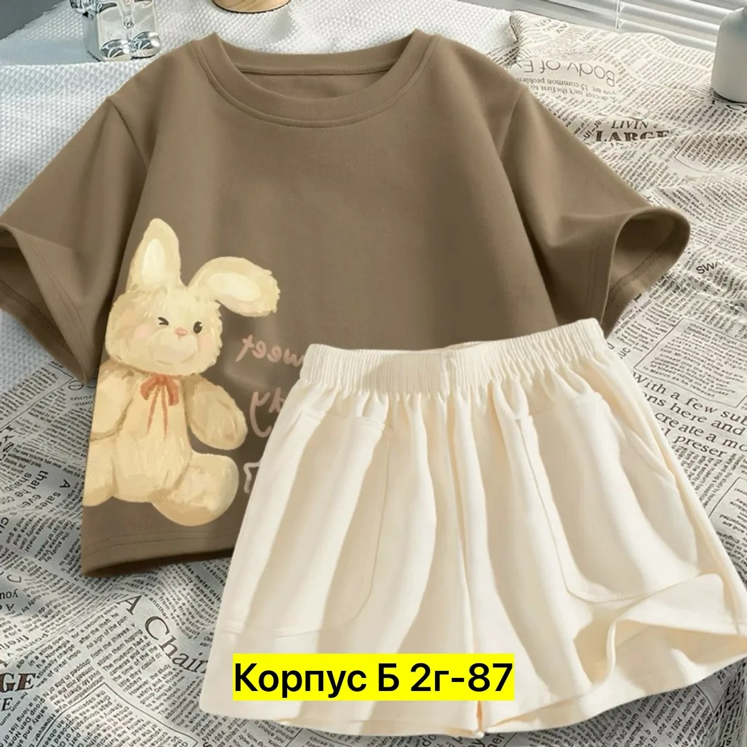 Костюм двойка из натурального хлопка — фото 2