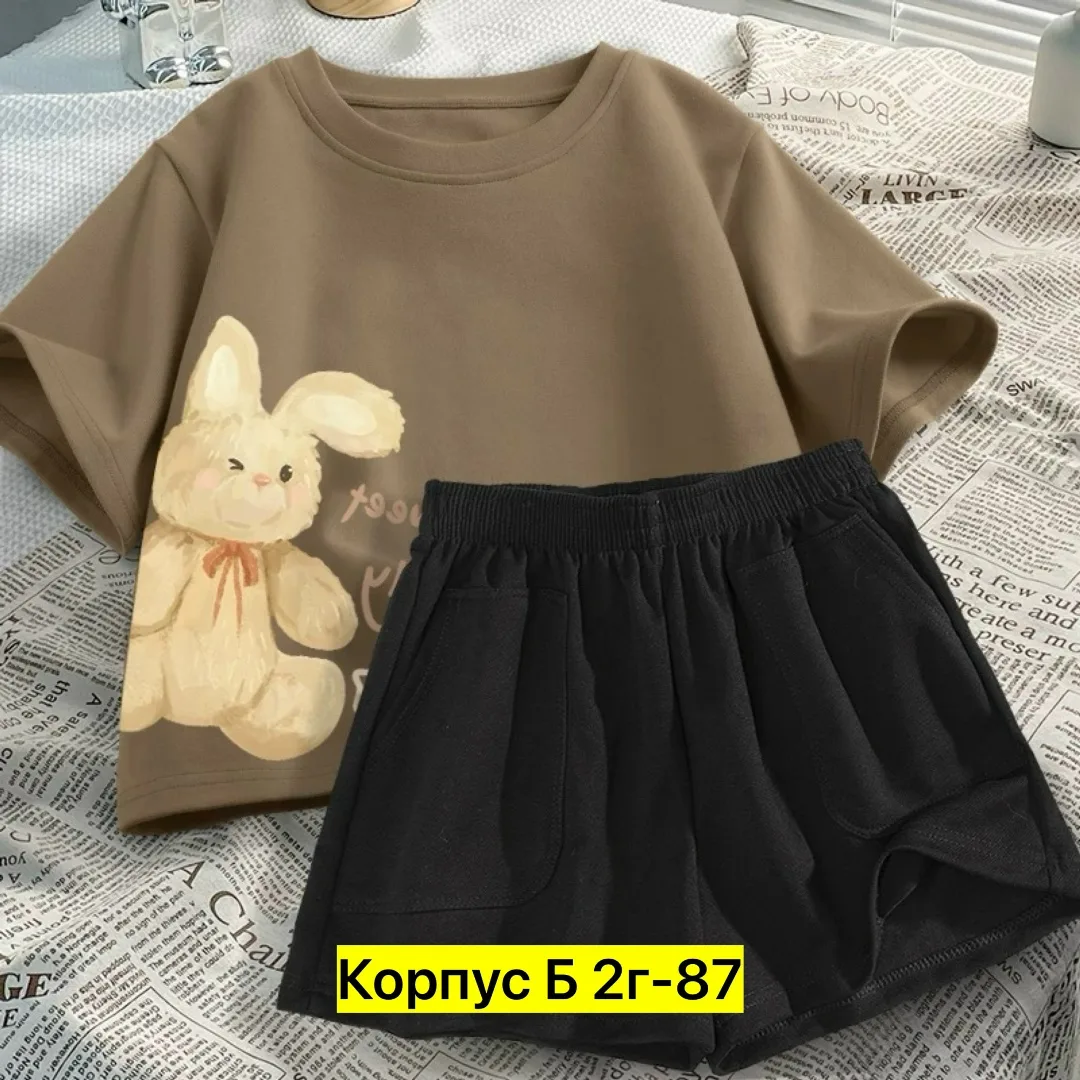 Костюм двойка из натурального хлопка — фото 3