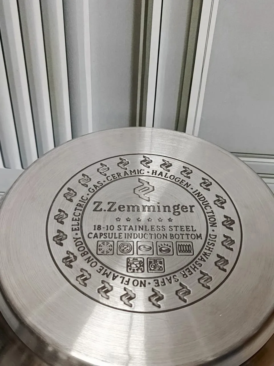 Набор из трёх кастрюль из нержавеющей стали 18/10 — фото 5